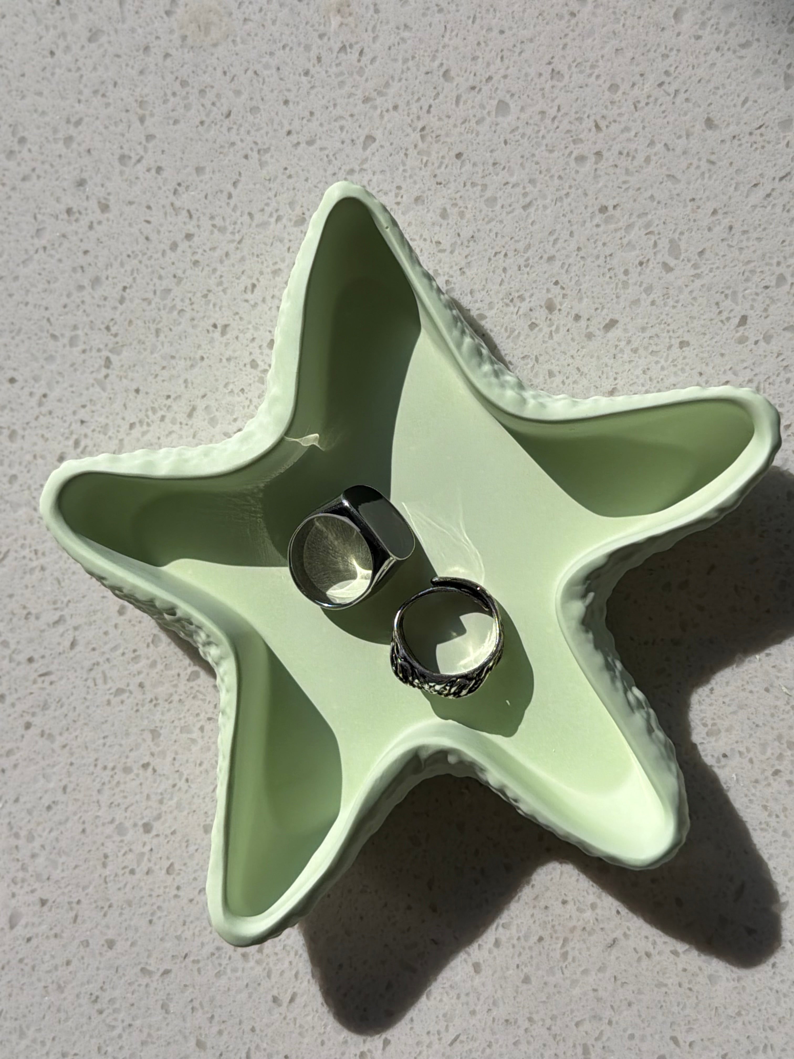Coastal Starfish jewelry dish