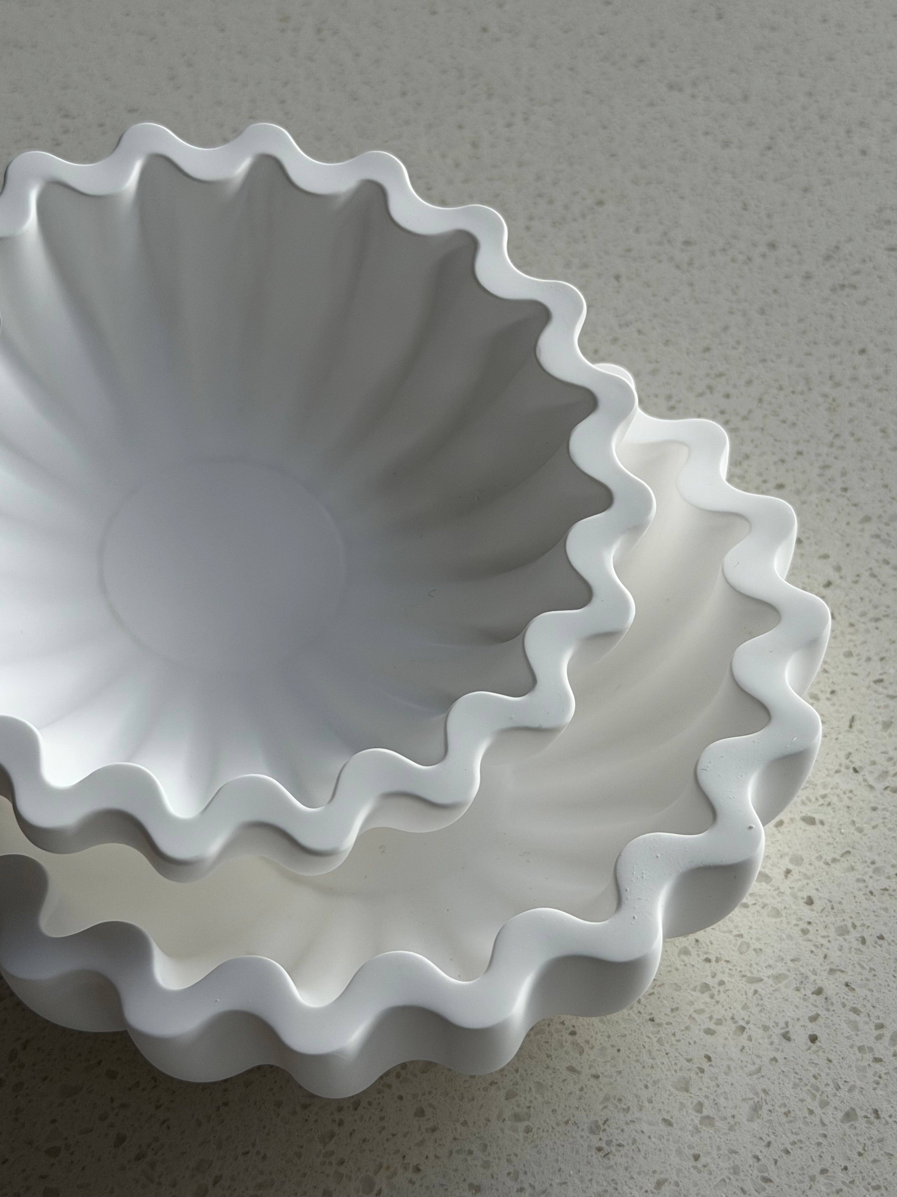 Folding Wave Bowls