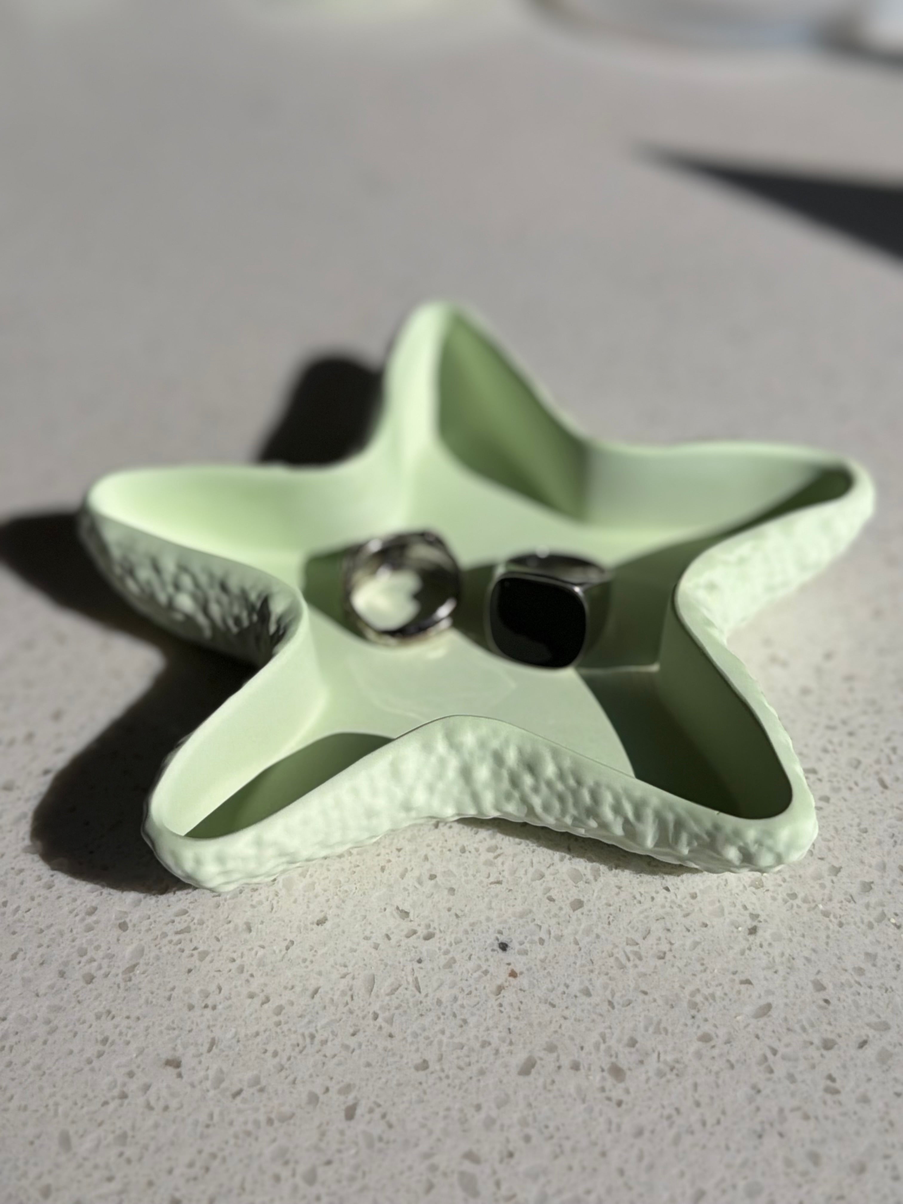 Coastal Starfish jewelry dish