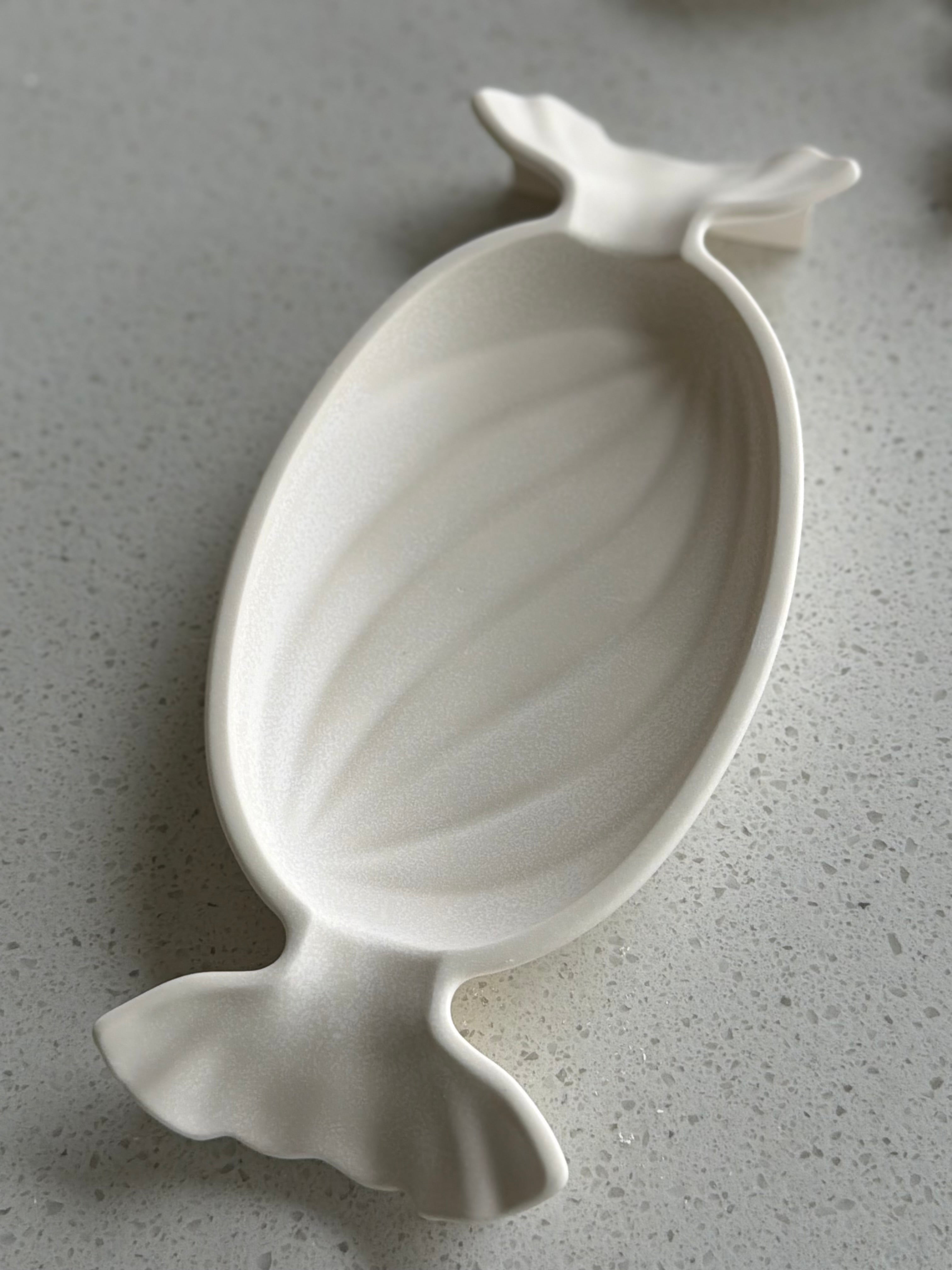 Whimsical Wrapped Candy Catchall Dish