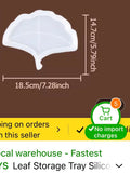 Ginkgo Leaf Sculptural Catchall Tray