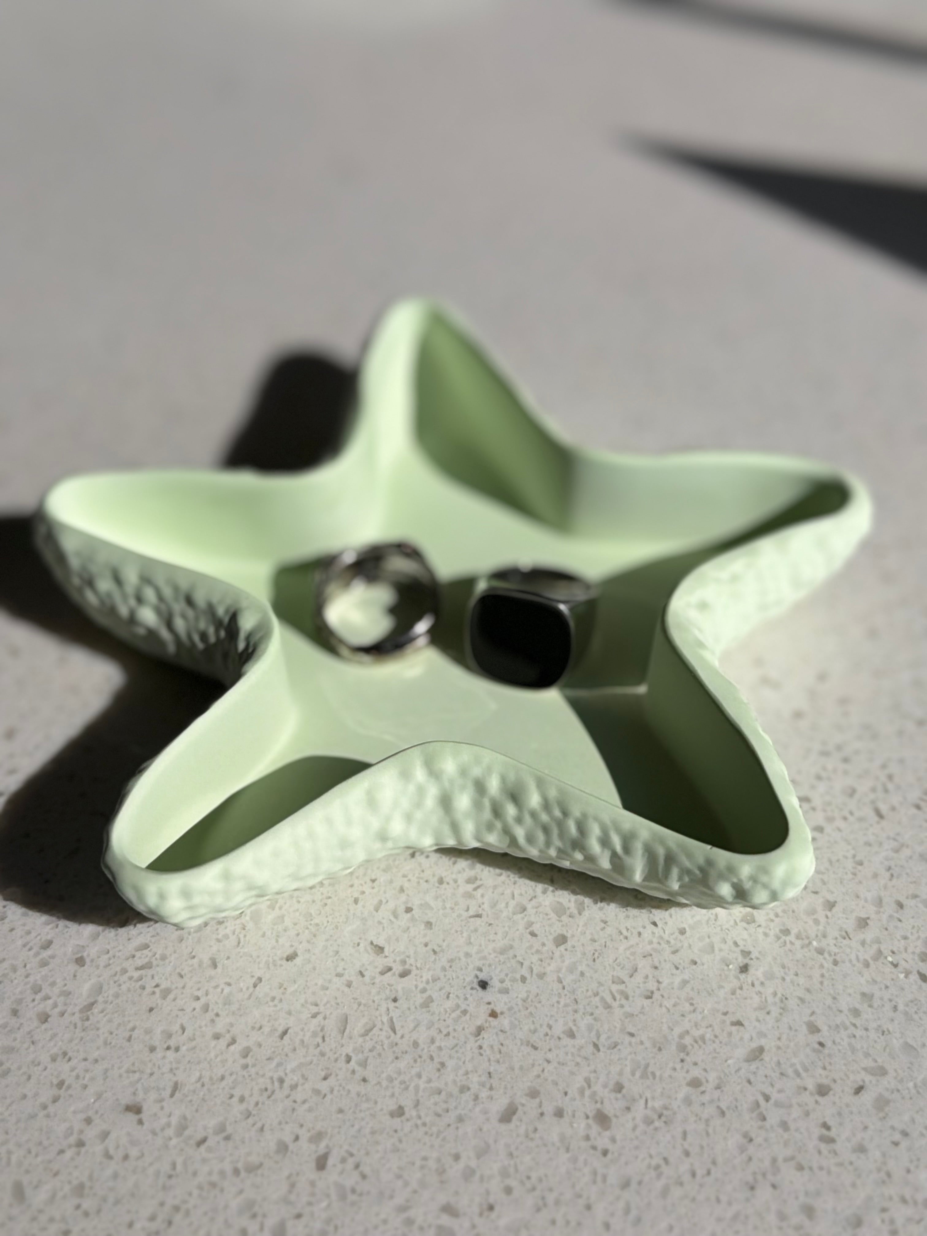Coastal Starfish jewelry dish