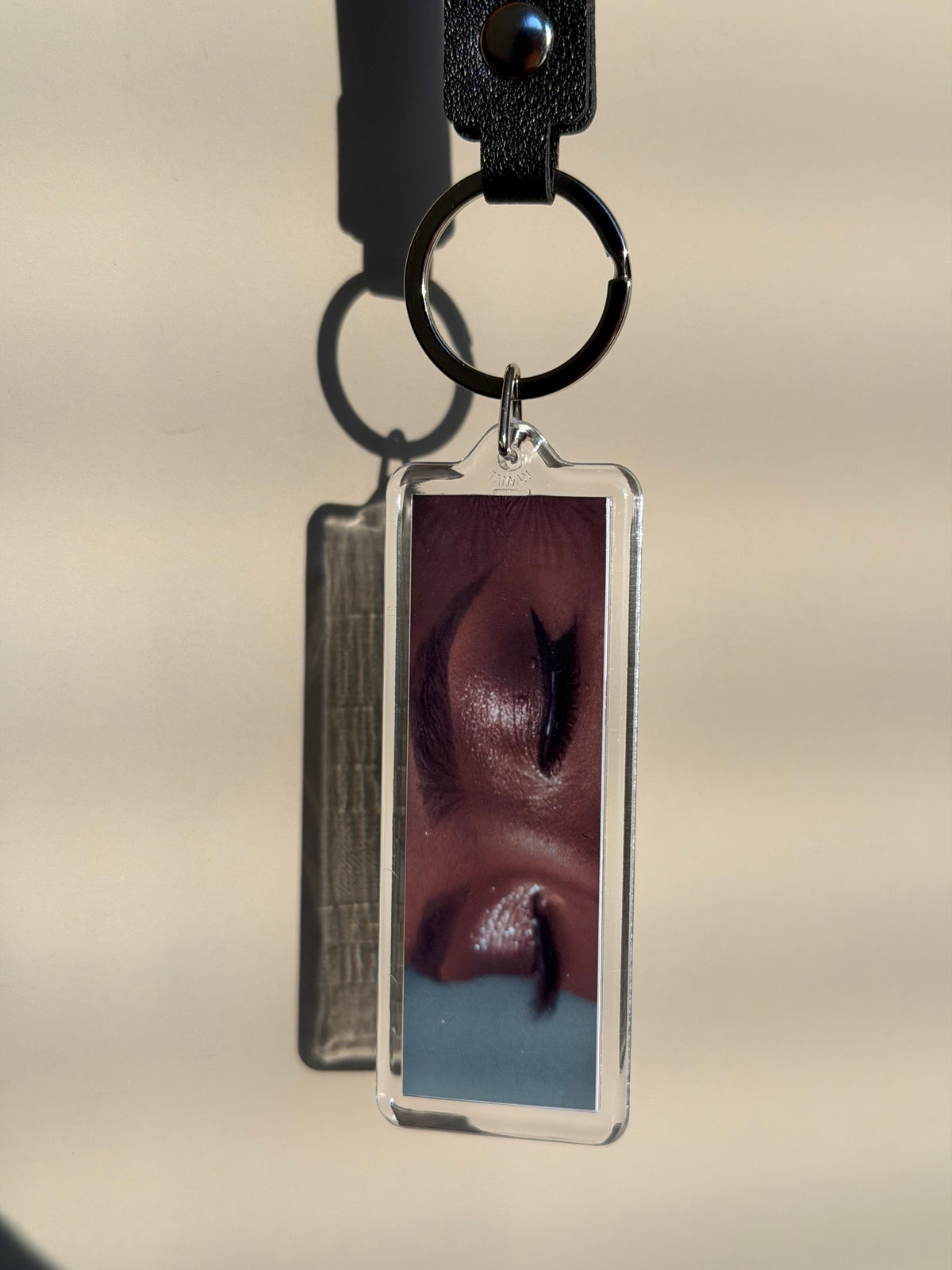 Personalized 1” x 3” Rectangle Photo Keychain