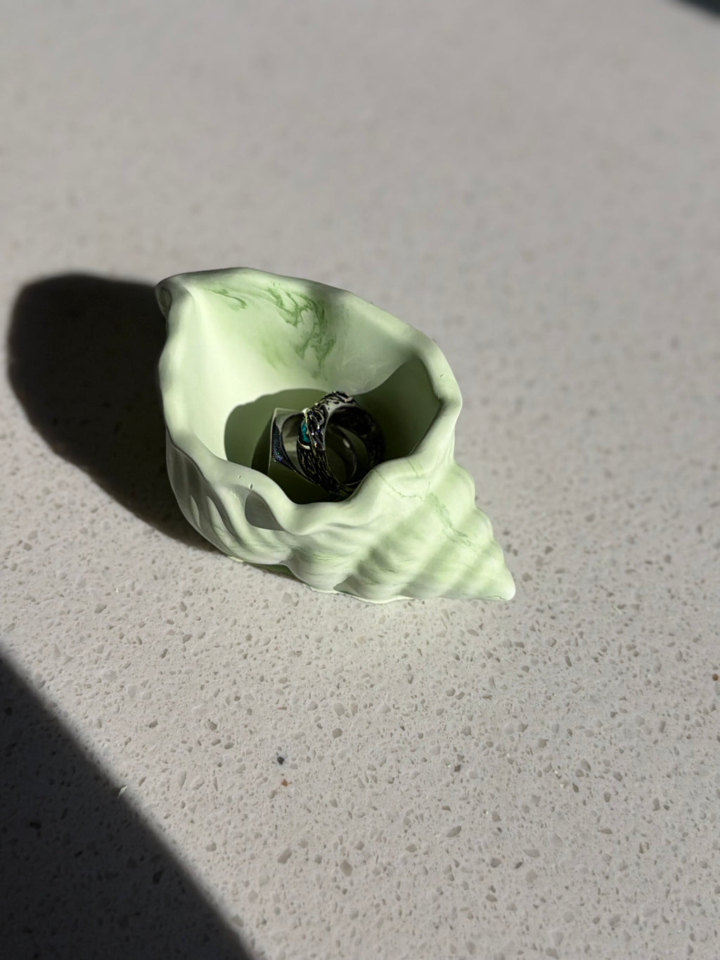 Ocean Conch Seashell Storage Bowl
