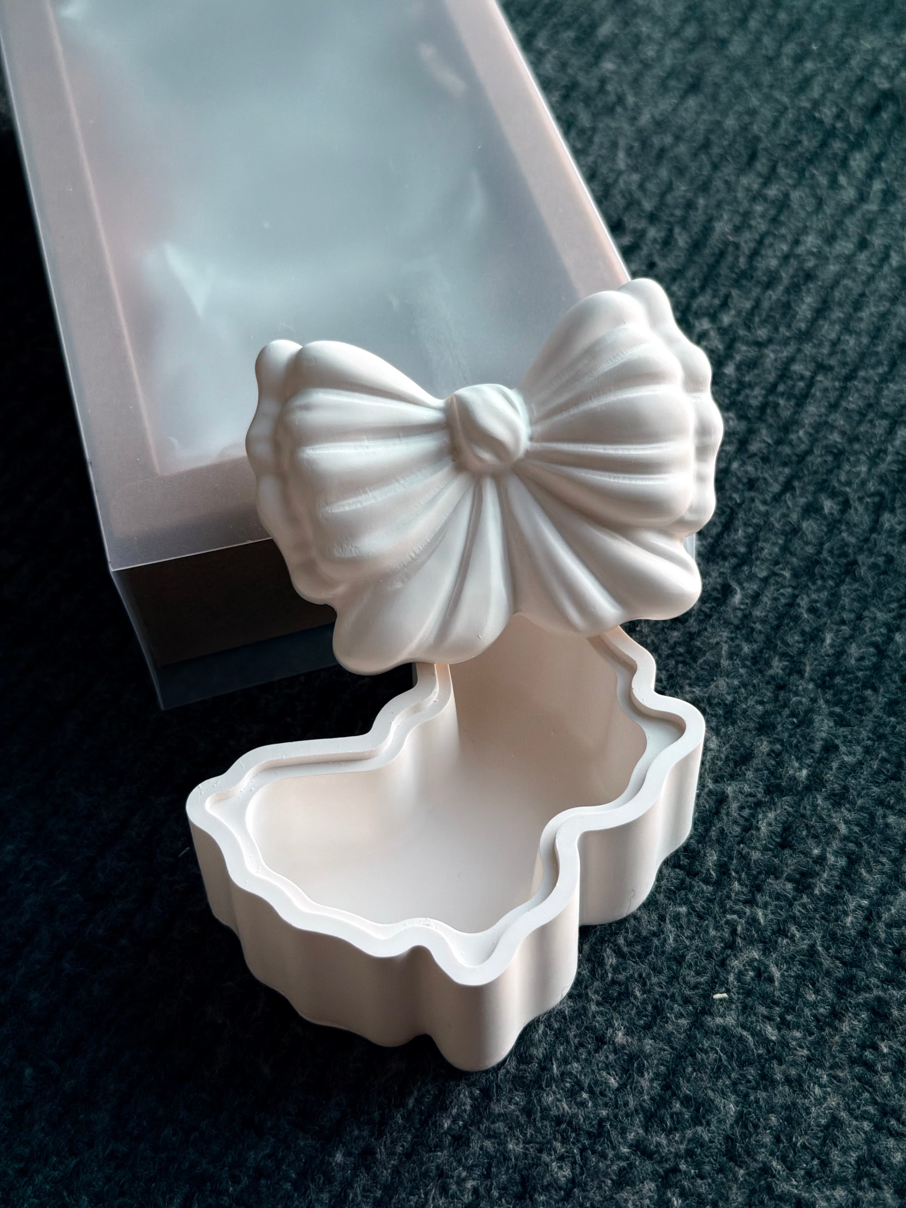 Coquette Bow Vanity Trinket Dish