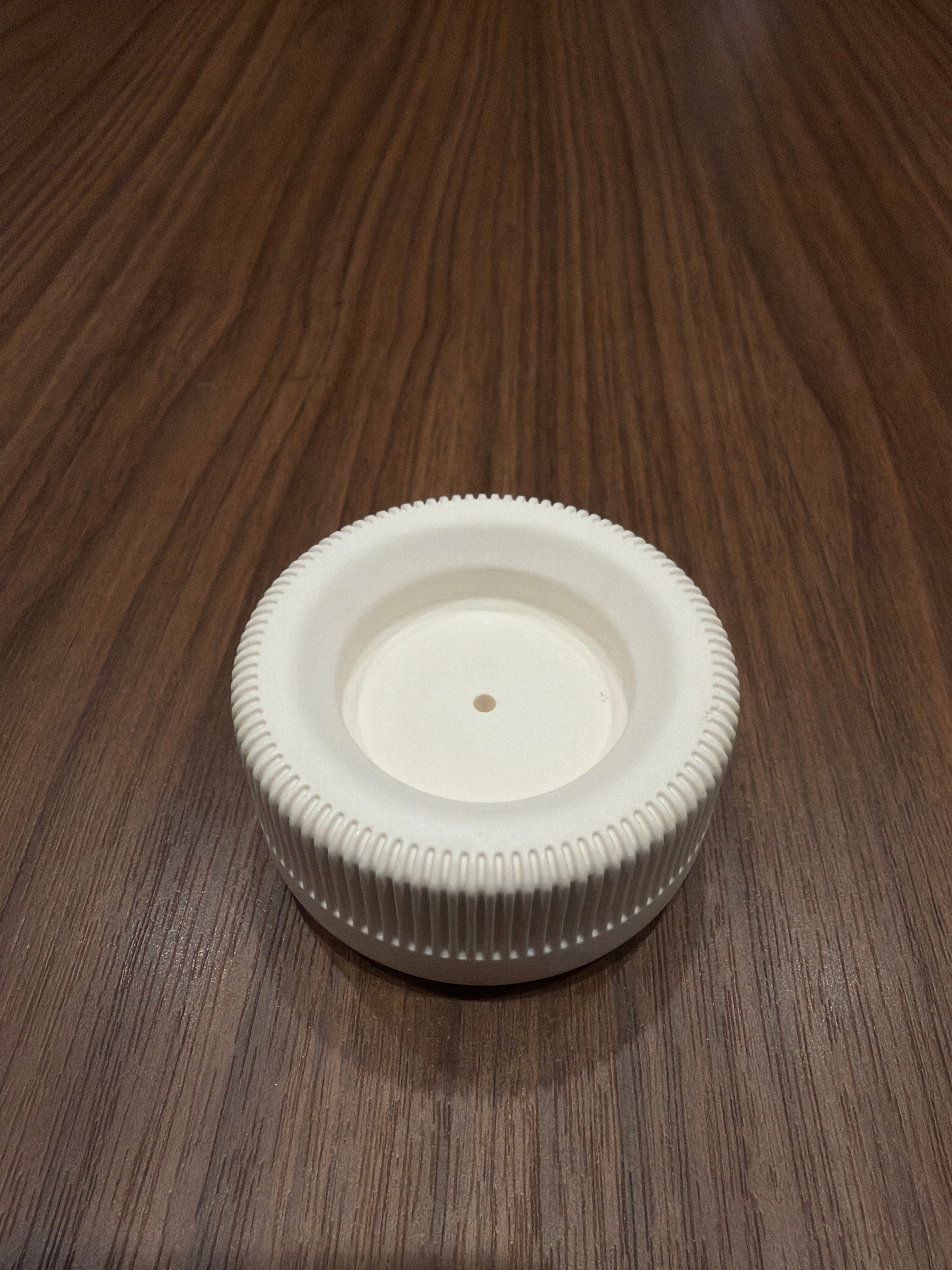 Ribbed Pillar Candle & Incense Stand