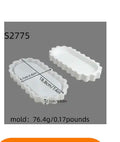 Fluted Scallop Oval Catchall Vanity Tray