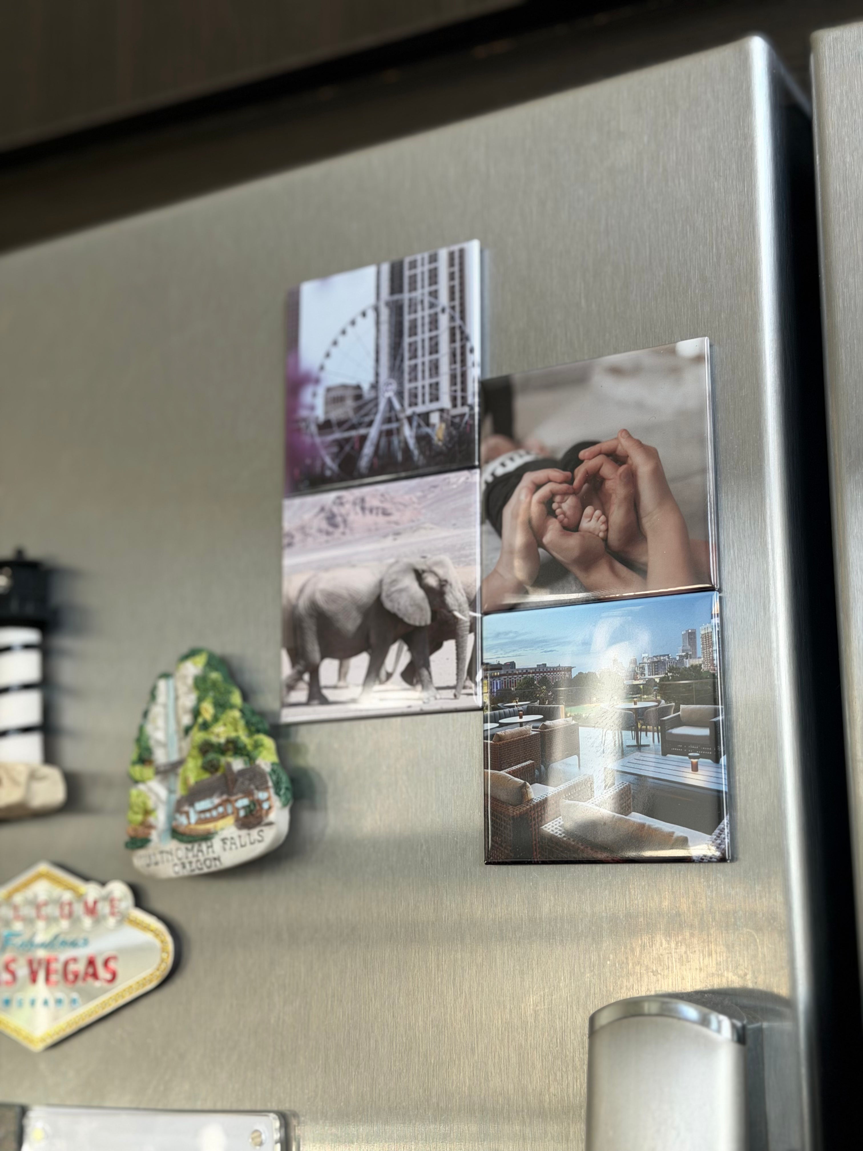 Hard Custom Photo Magnets