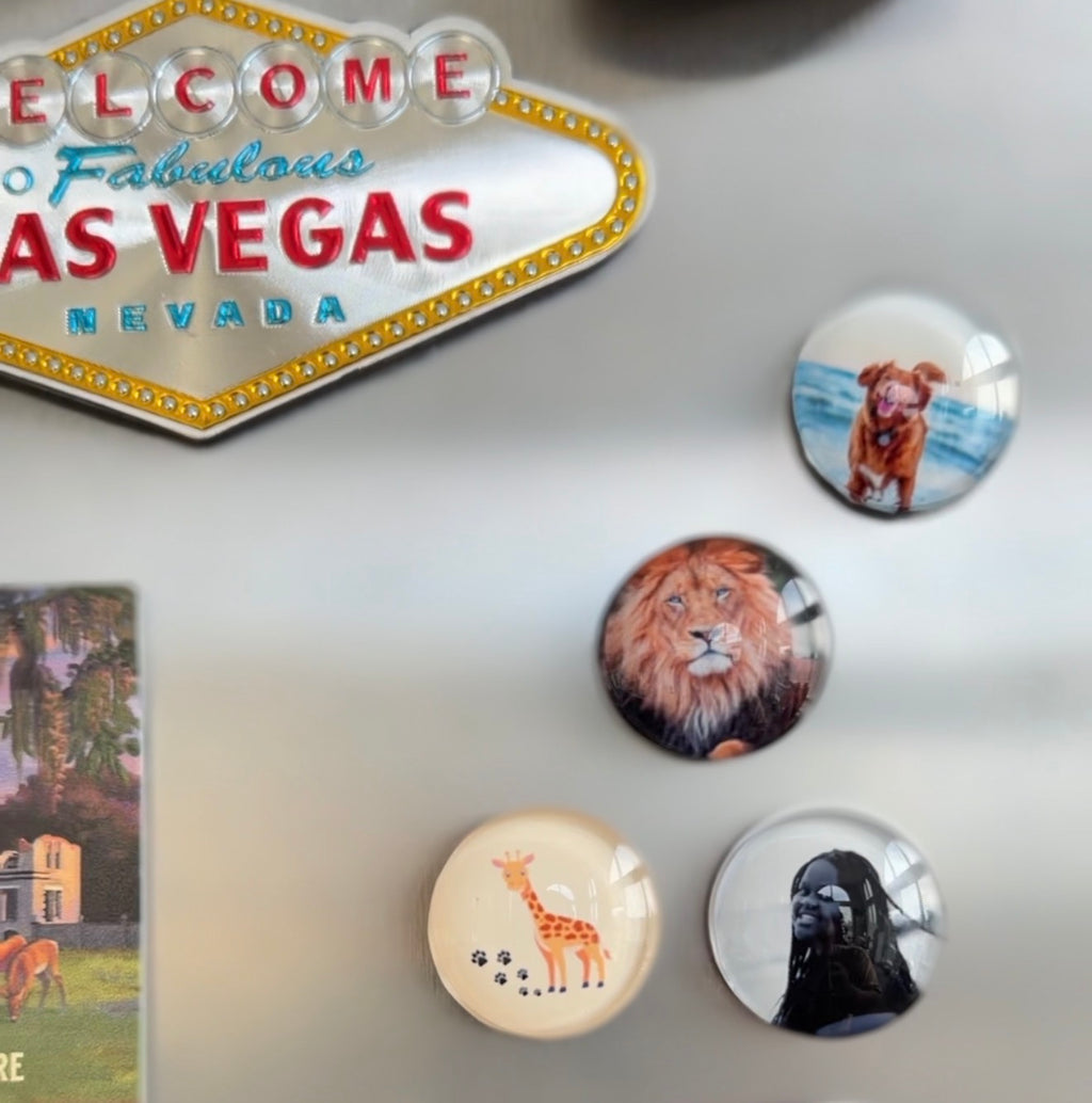 Personalized Photo Cabochon Magnets