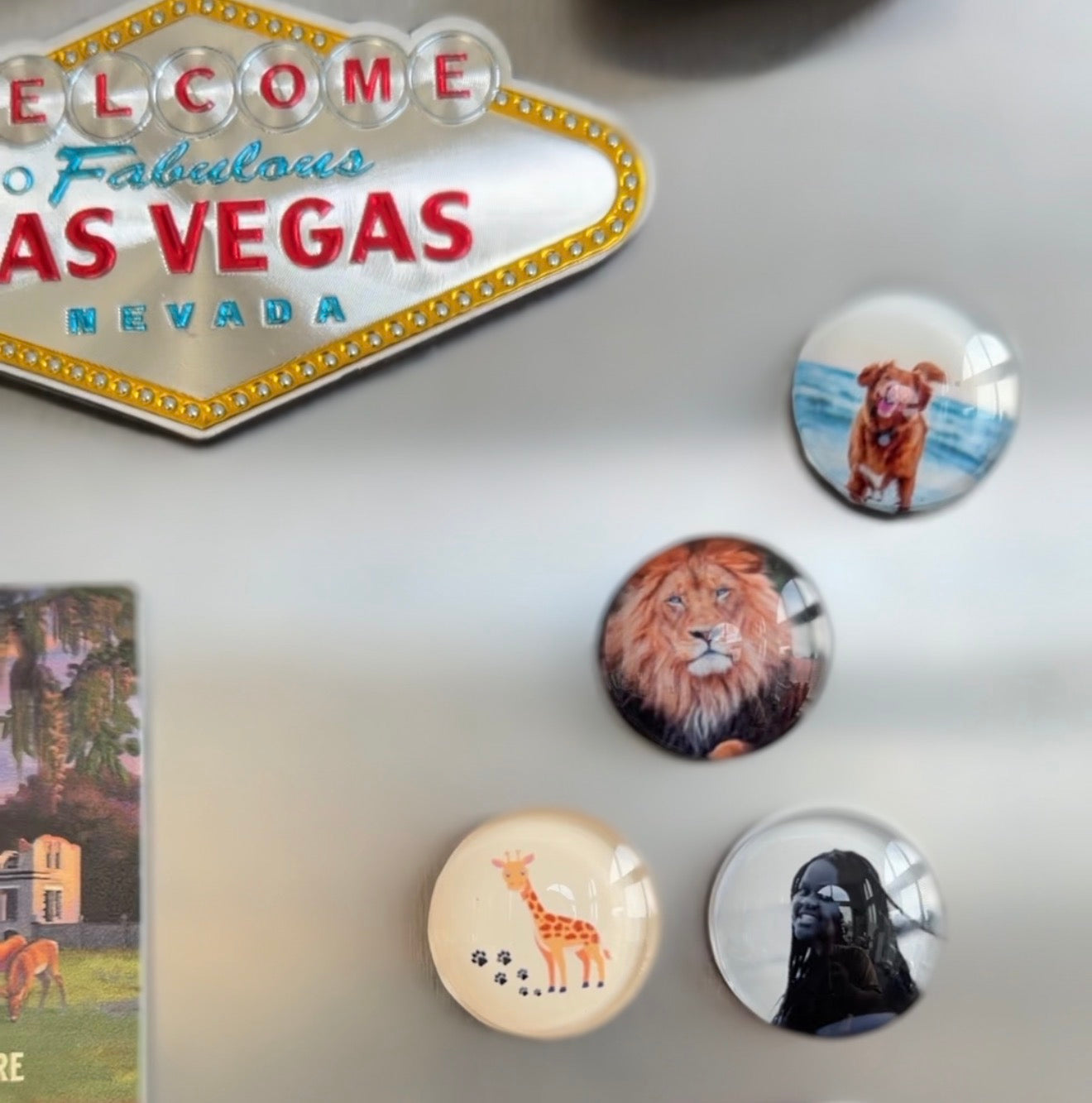 Personalized Photo Cabochon Magnets