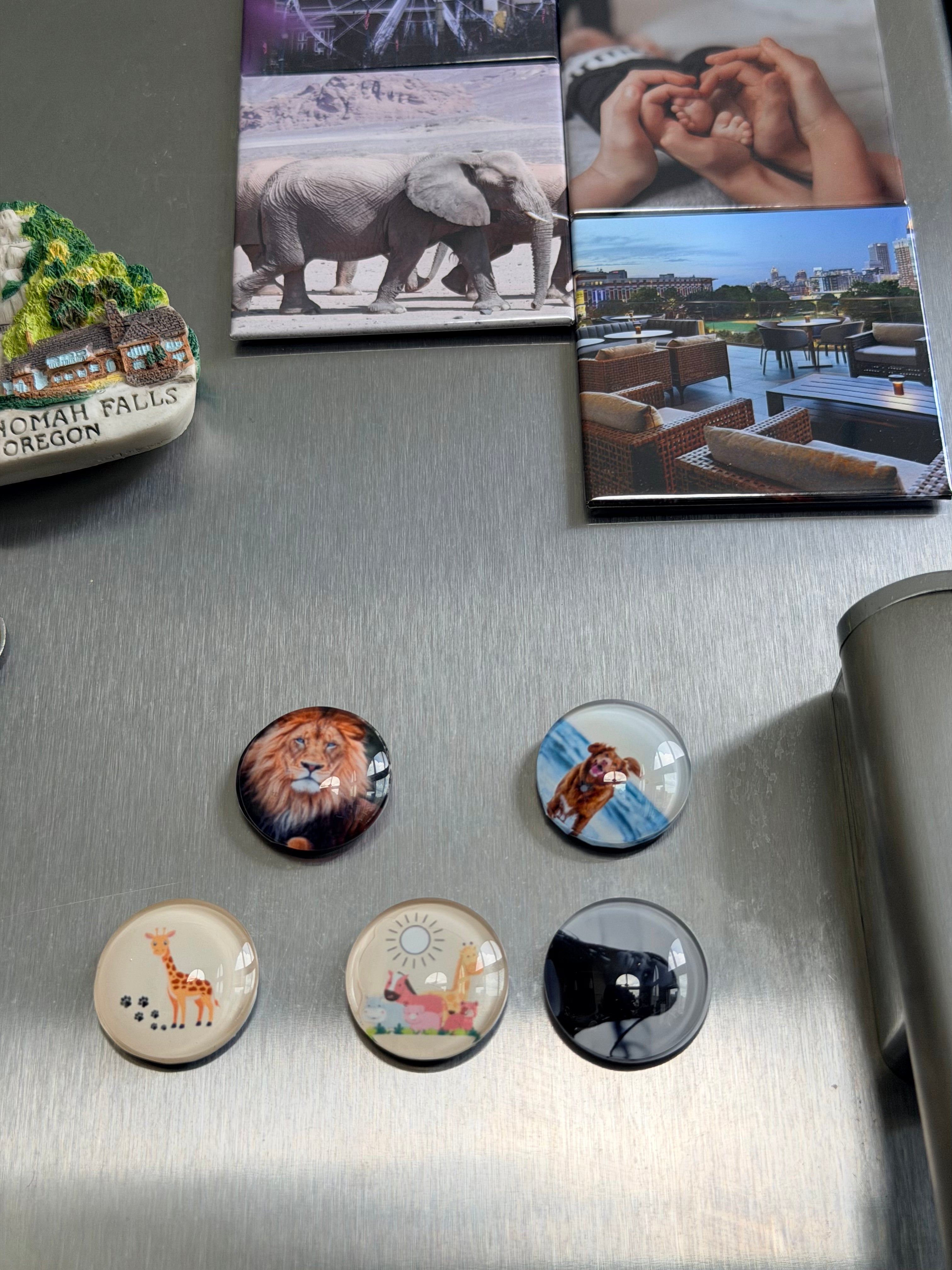 Personalized Photo Cabochon Magnets