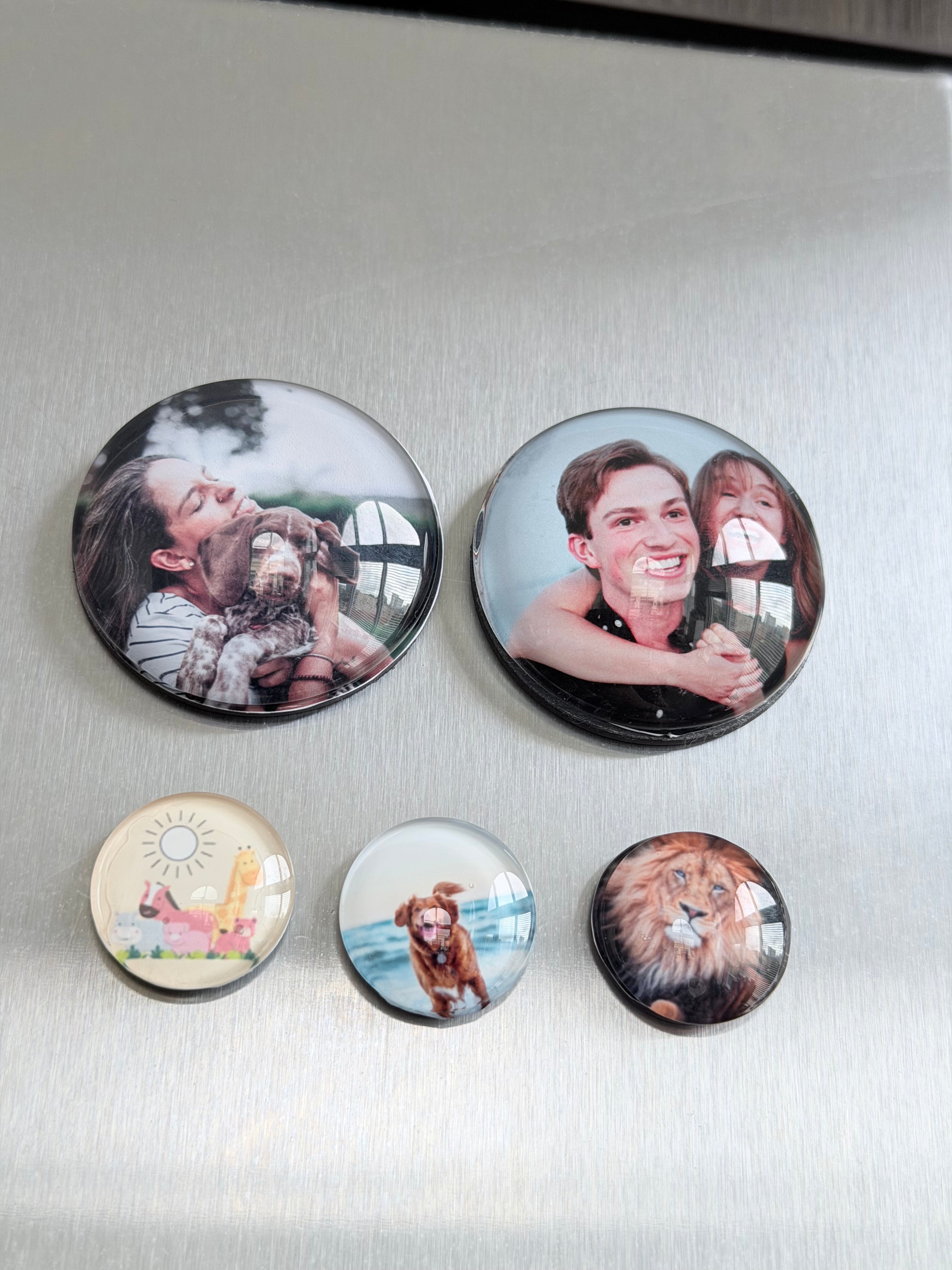 Personalized Photo Cabochon Magnets