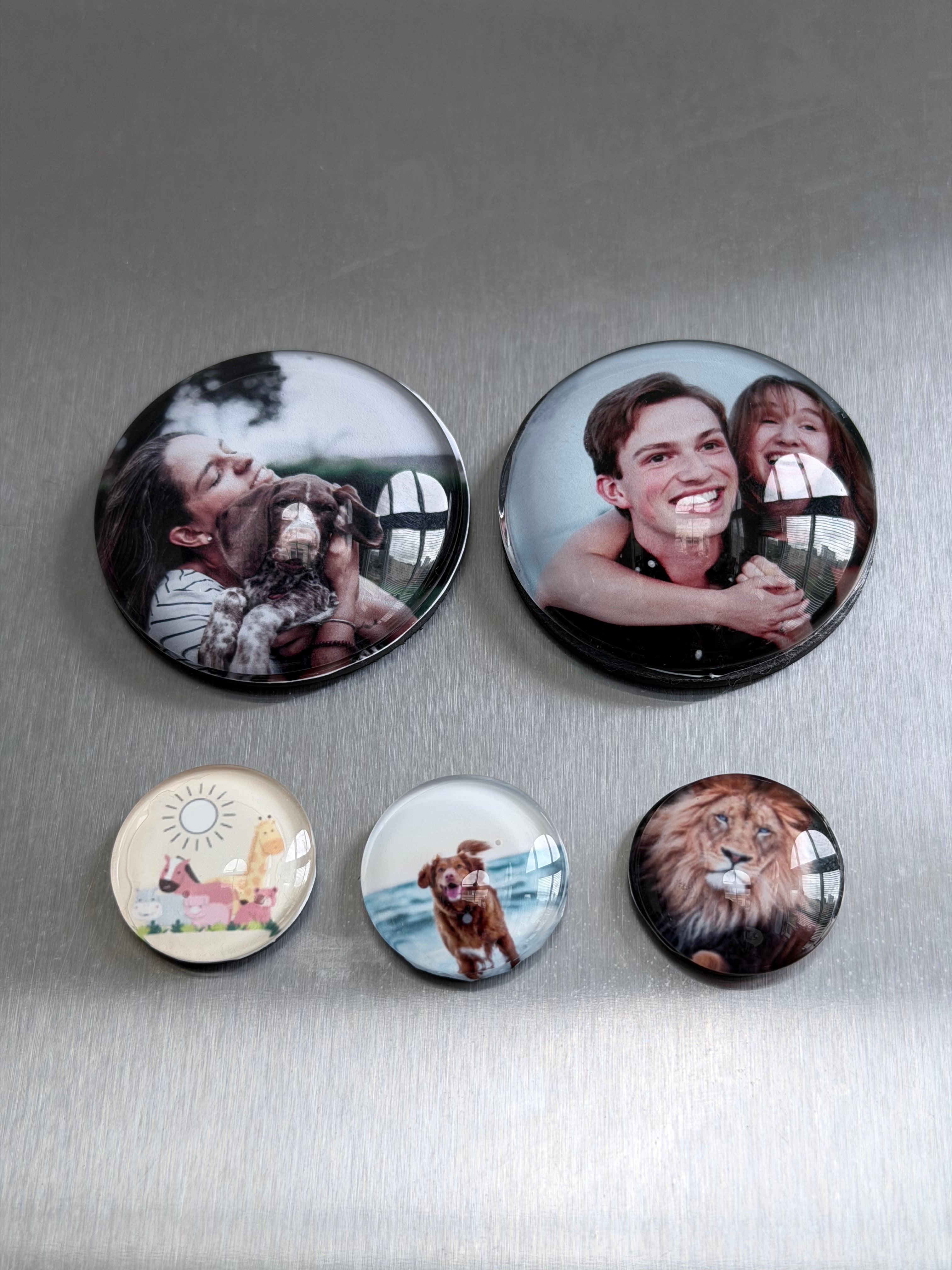 Personalized Photo Cabochon Magnets