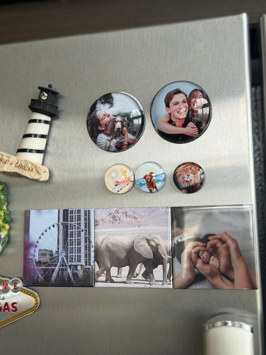 Personalized Photo Cabochon Magnets