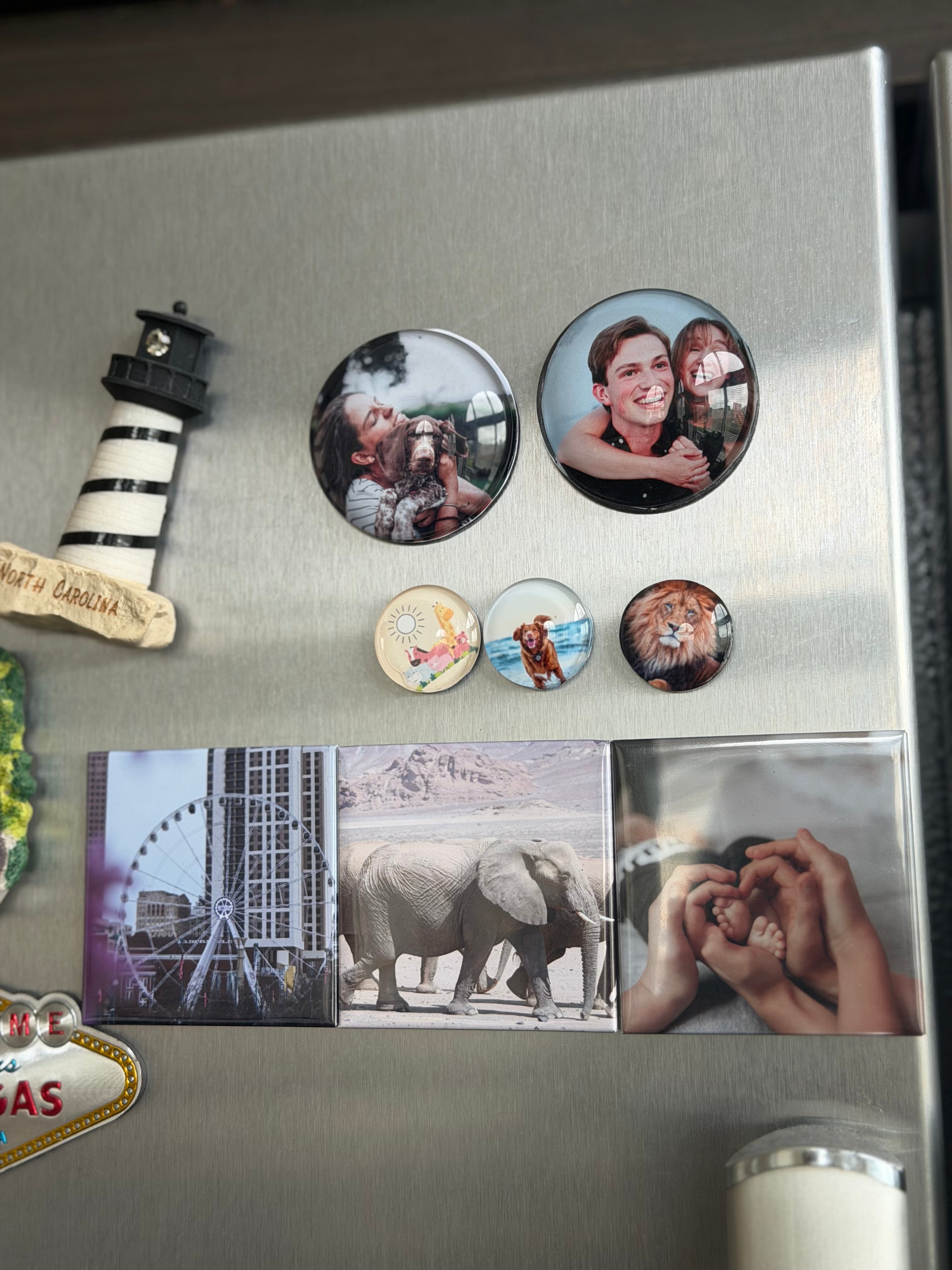 Personalized Photo Cabochon Magnets