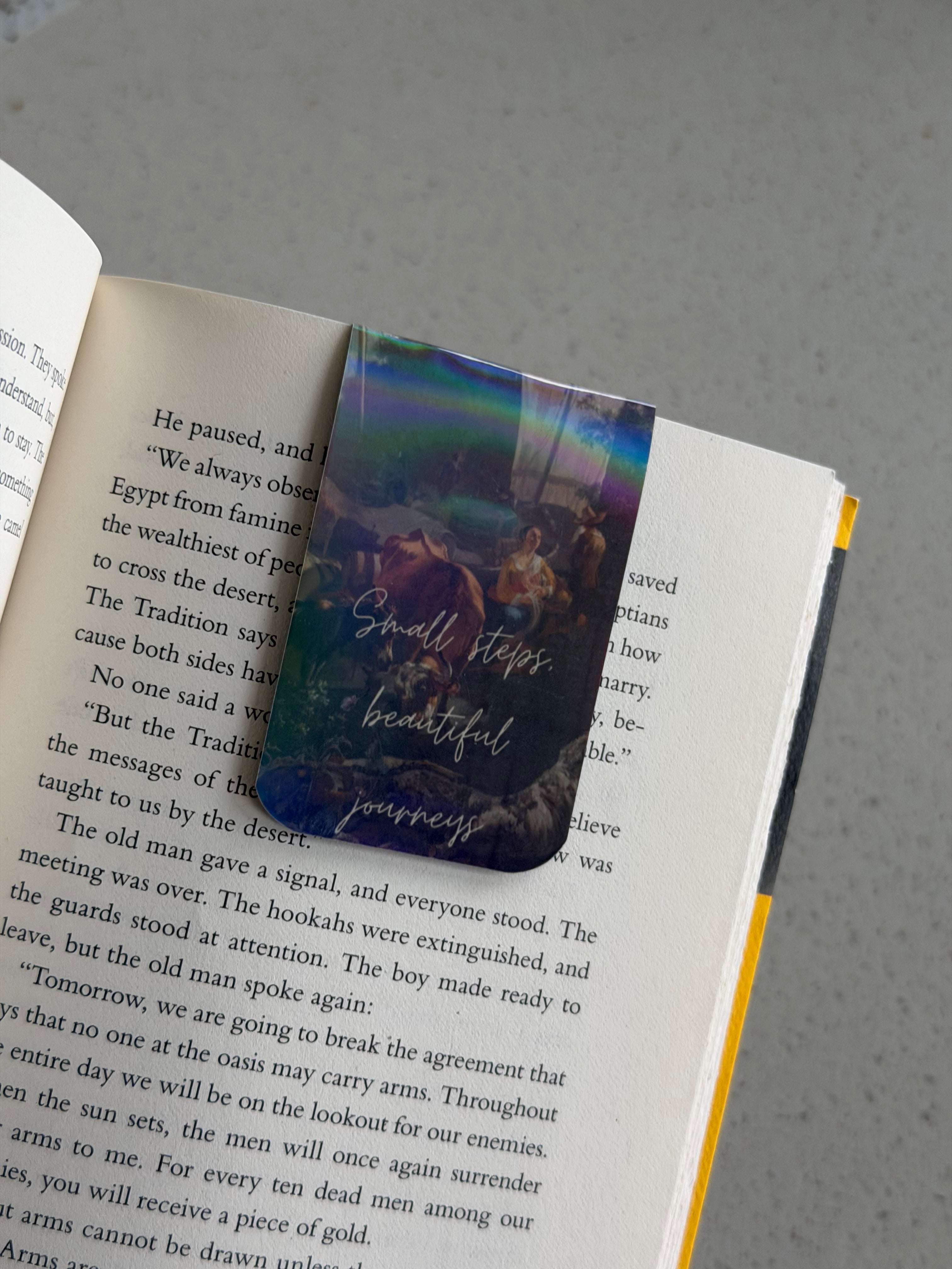 Small Steps - Magnetic Bookmark