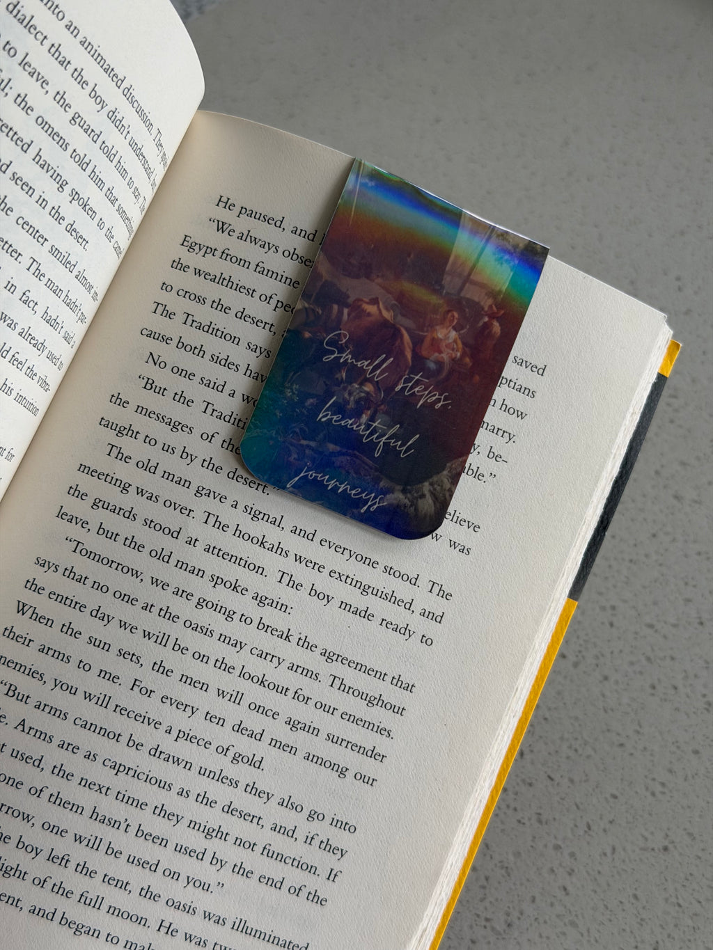 Small Steps - Magnetic Bookmark