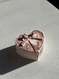 The Marbled Heart Bow Box