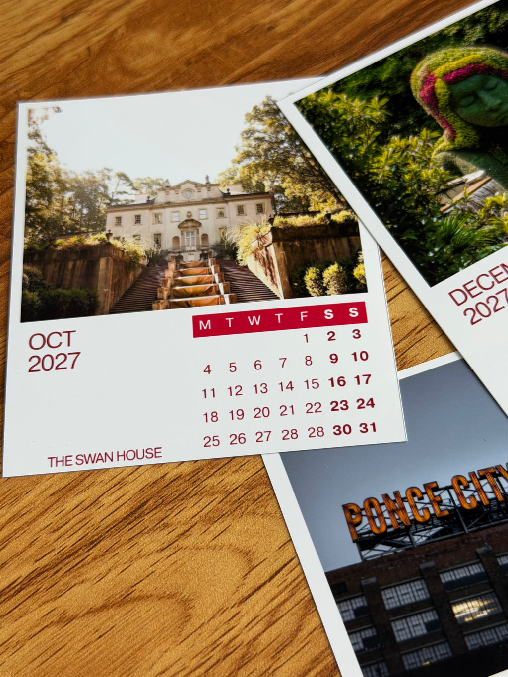 A Year (12 months) in Moments – Magnetic Calendar