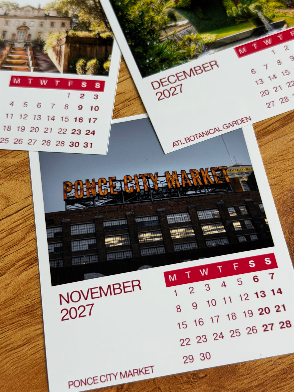 A Year (12 months) in Moments – Magnetic Calendar