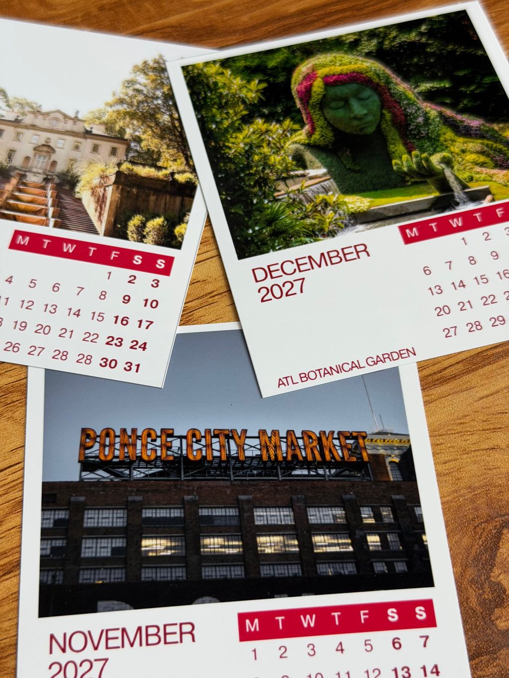 A Year (12 months) in Moments – Magnetic Calendar